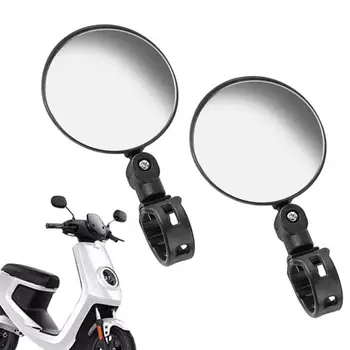Yol bisikleti aynası Bisiklet Gidon Kanat Ayna Kullanımlık Güvenli Bisiklet Arka Görüş Aynaları Motosiklet Elektrikli Bisiklet Dağ